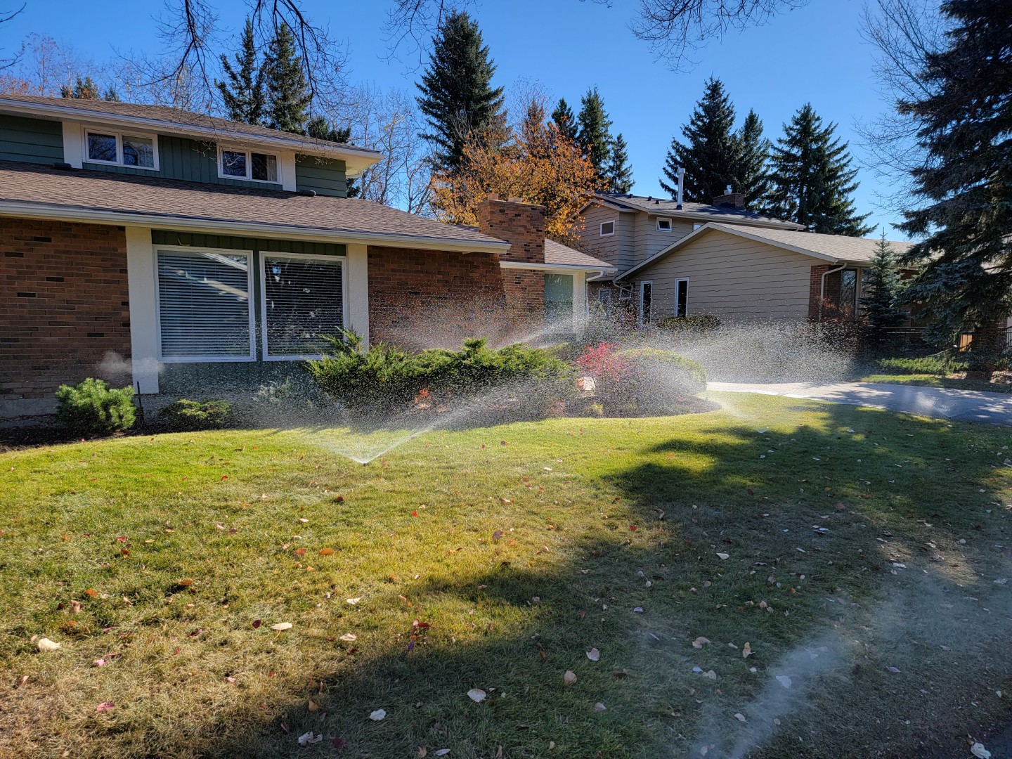 front yard irrigation